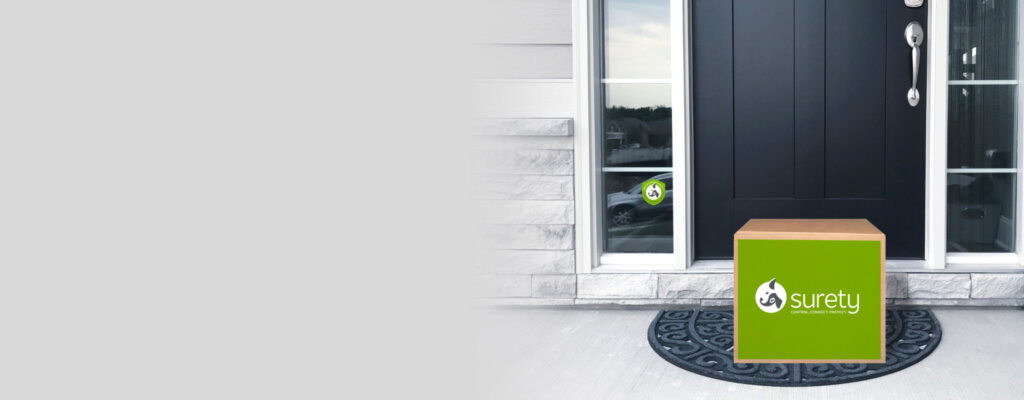 New Home. New Security System. Banner